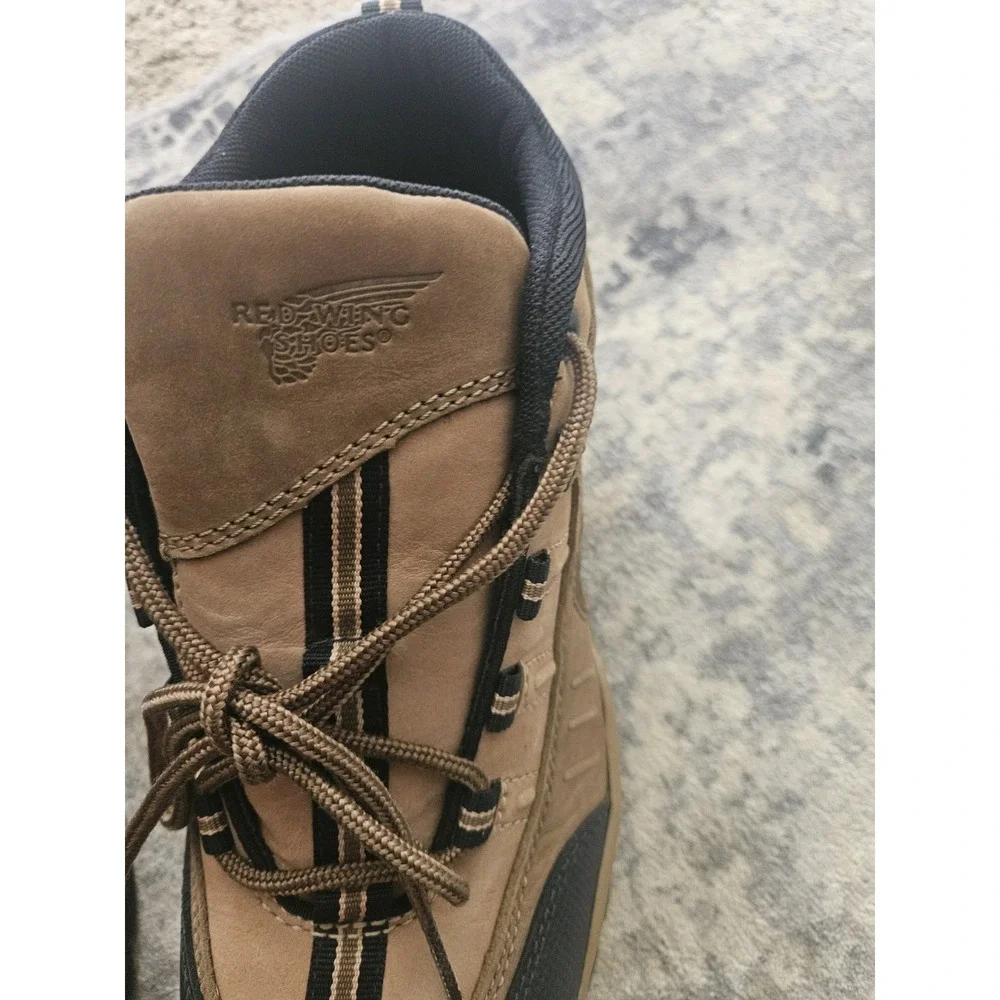 Red Wing‎ Anzi Men's Work Boots Steel Toe Brown  Z41Pt99 - Size 7.5 NEW